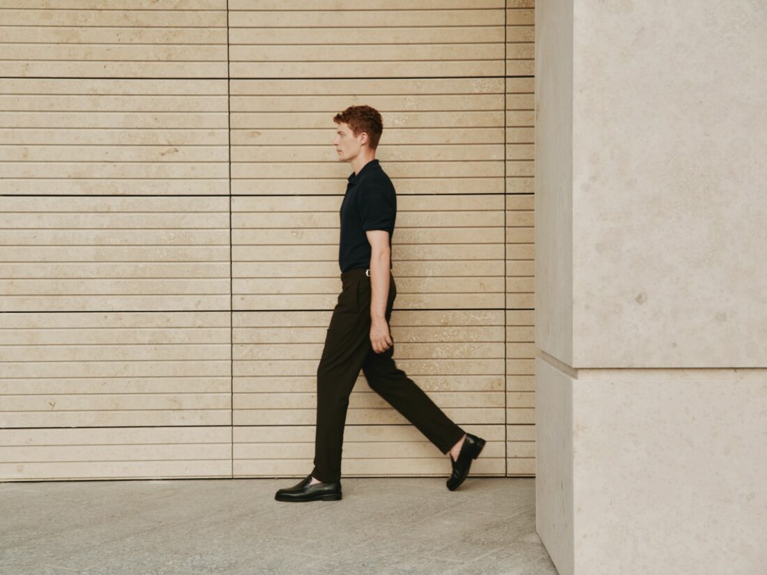 Класичні брюки гурка чорного кольору